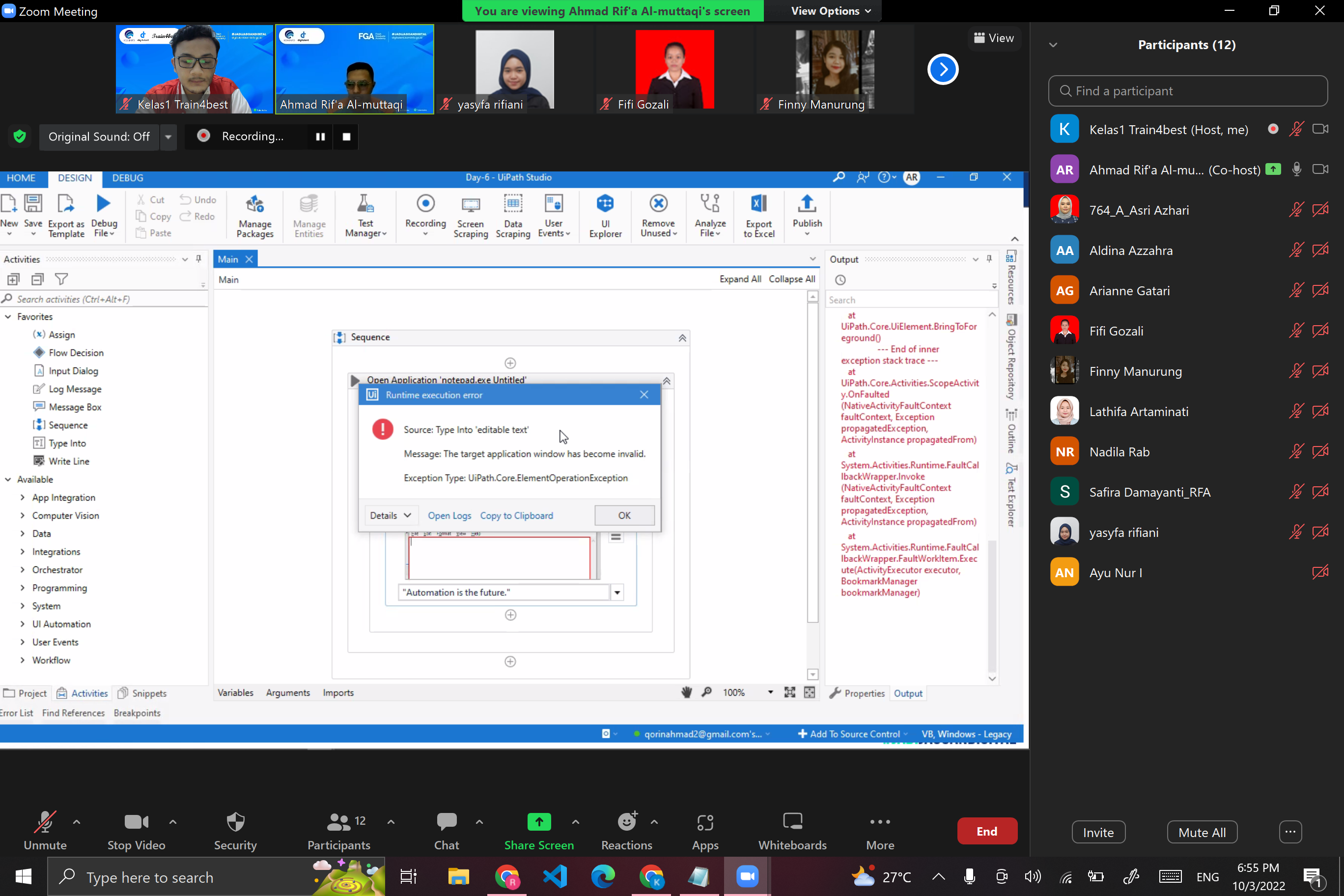 RPA_Train4best_SSabsen_PertengahanSlide_KELAS1_LS6_03102022 RPA_Train4best_SSabsen_PertengahanSlide_KELAS1_LS6_03102022