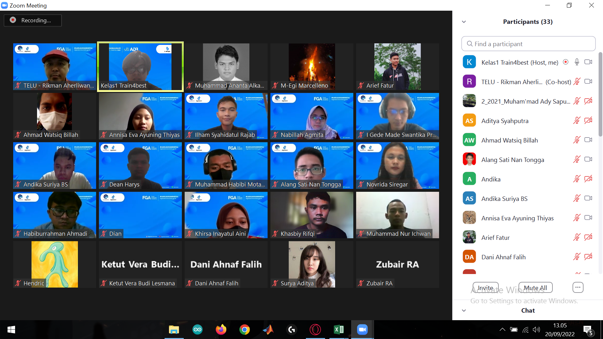 T4B-FGA_Metaverse Kelas 1_Pertemuan 1 (Awal - Slide 1)_20 September 2022 T4B-FGA_Metaverse Kelas 1_Pertemuan 1 (Awal - Slide 1)_20 September 2022