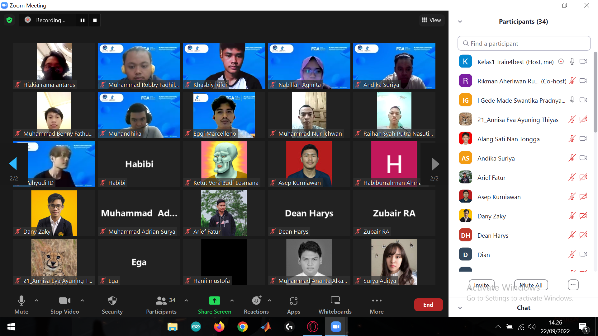 T4B-FGA_Metaverse Kelas 1_Pertemuan 2 (Pertengahan - Slide 2)_22 September 2022 T4B-FGA_Metaverse Kelas 1_Pertemuan 2 (Pertengahan - Slide 2)_22 September 2022