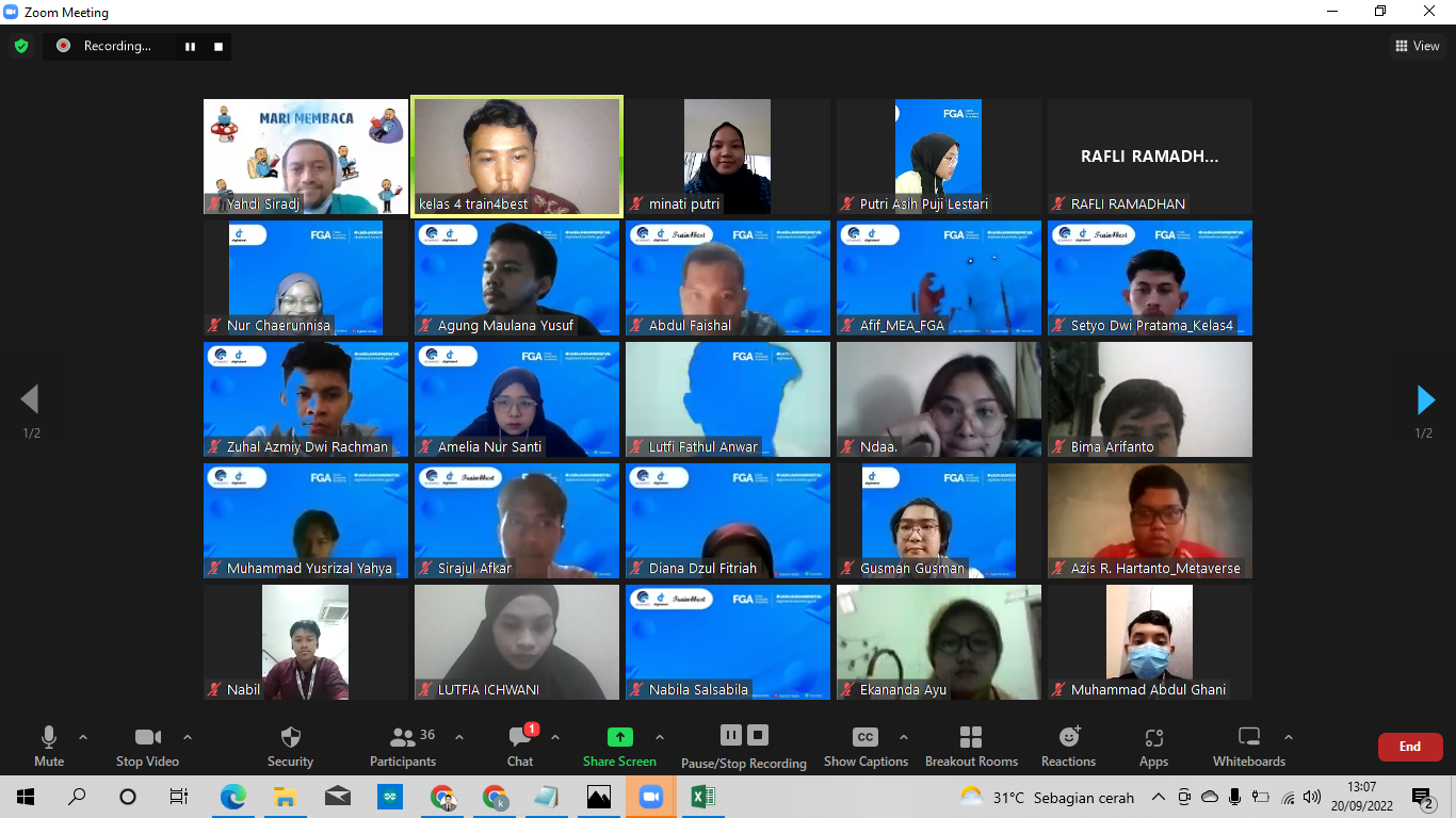 T4B-FGA_Metaverse Kelas 4_Pertemuan1 (Awal-Slide 1)_20 September 2022 T4B-FGA_Metaverse Kelas 4_Pertemuan1 (Awal-Slide 1)_20 September 2022