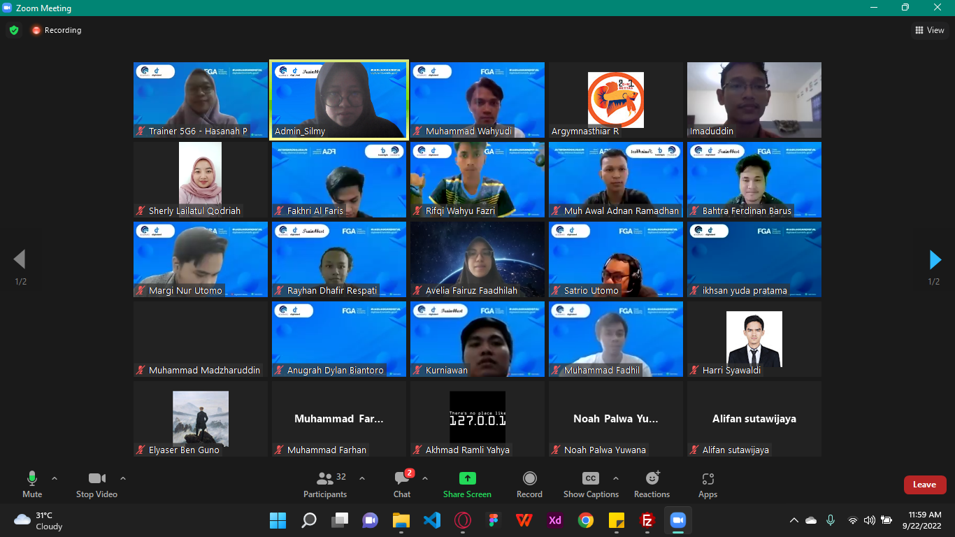 Train4best_5G_Kelas6_Pertemuan2(akhir 1)_22092022 Train4best_5G_Kelas6_Pertemuan2(akhir 1)_22092022