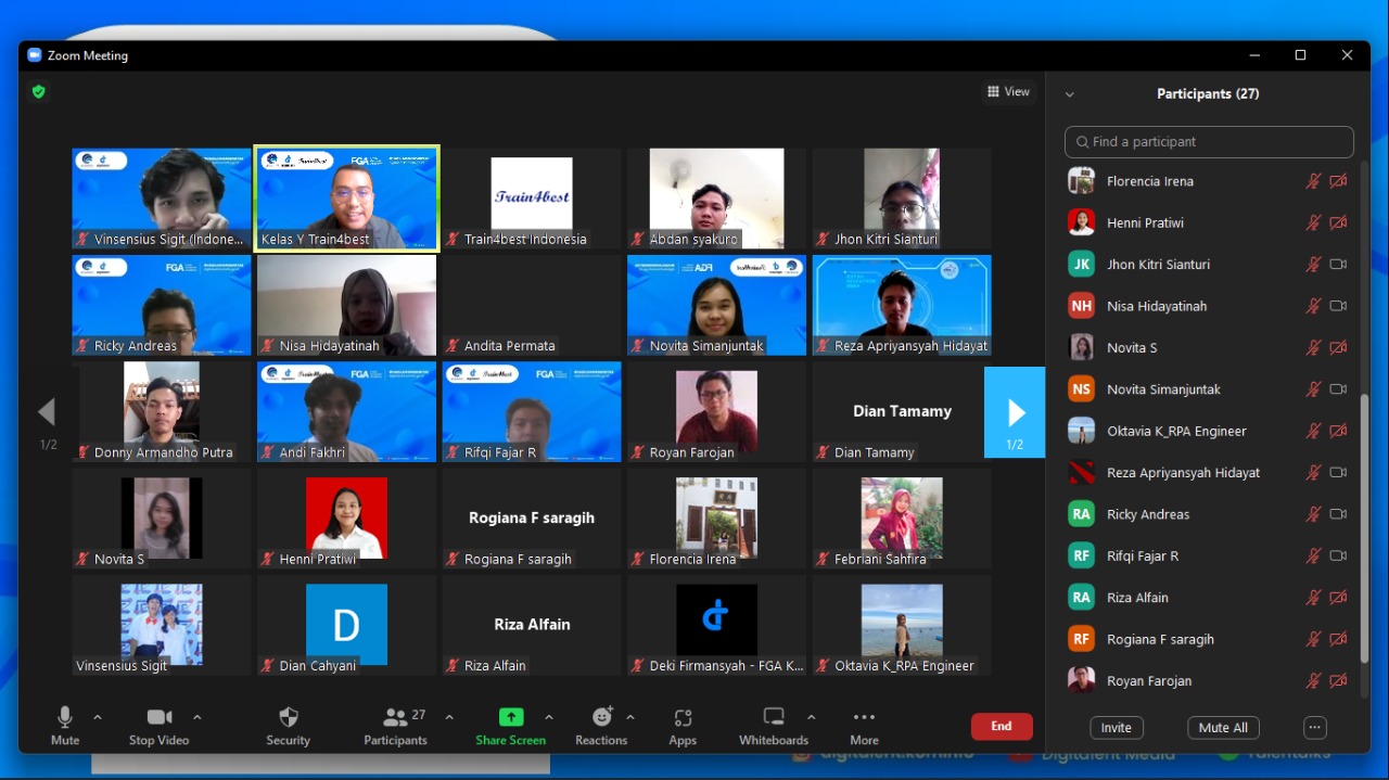 Train4best_RPA Engineer_Kelas 2_Pertemuan 7(Awal1)_28092022 Train4best_RPA Engineer_Kelas 2_Pertemuan 7(Awal1)_28092022