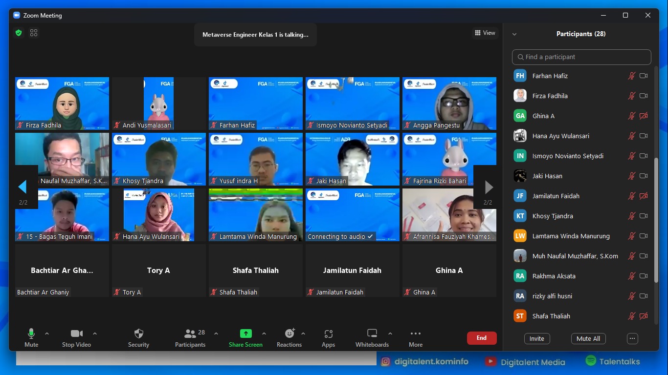 T4B-FGA_Metaverse Kelas 1_Pertemuan 9-Awal2_30 Maret 2023